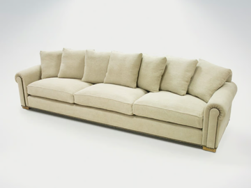 LORD ORIGINS - 4 seater fabric sofa by Crearte Collections - view 3